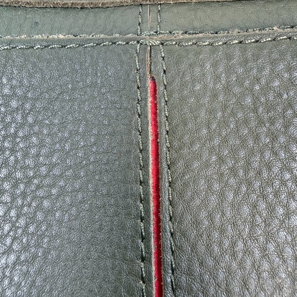 Hammitt VIP Olive Green Leather Crossbody Shoulder Bag Gunmetal Hardware - Picture 10 of 16